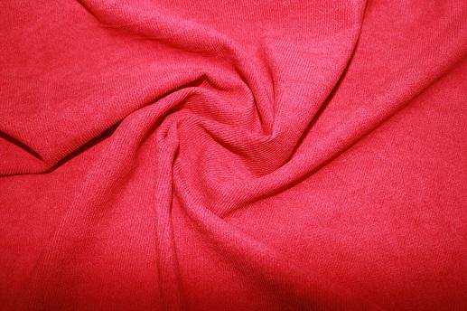Мікровельвет колір насичений червоний | Textile Plaza