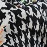 Шелк с эластаном Dolce&Gabbana принт гусиная лапка и цветы | Textile Plaza