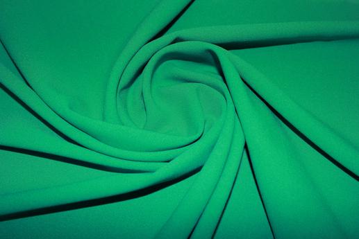 Креп-шифон, цвет зеленый | Textile Plaza