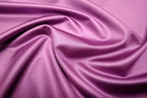 Трикотаж масло под кожу однотонный фиолетовый | Textile Plaza