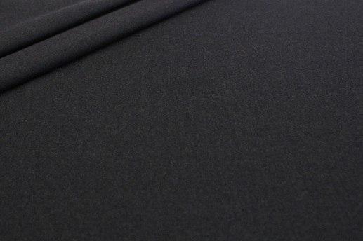 Шерсть костюмная, тонкая, черная | Textile Plaza