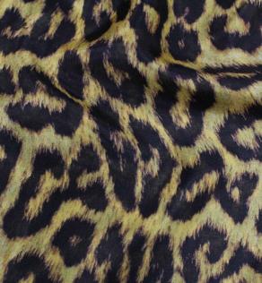 Шовк CAVALLI леопардовий принт | Textile Plaza