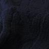 Трикотаж в'язка Італія велика косичка темно-синій | Textile Plaza