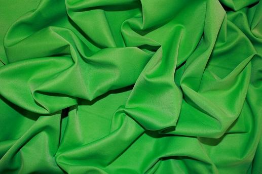 Костюмна тканина Меморі колір зелений | Textile Plaza