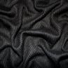 Трикотаж вязка, цвет черный | Textile Plaza