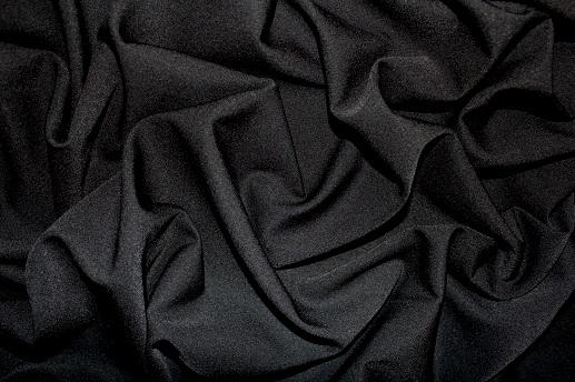 Костюмная ткань Лиза цвет черный | Textile Plaza