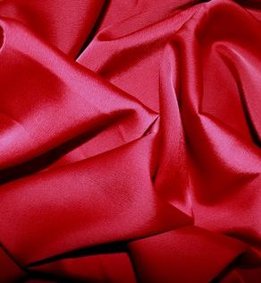  Стрейч сатин колір червоний | Textile Plaza