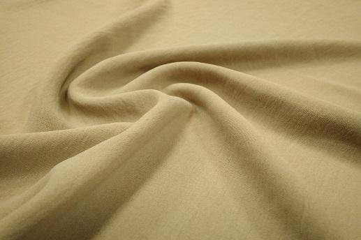 Костюмна тканина Американський Креп Жатка, світло-бежевий | Textile Plaza