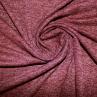 Трикотаж меланж с люрексом, цвет бордовый | Textile Plaza