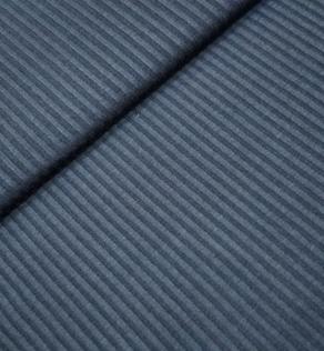 Трикотаж резинка, темно-синій | Textile Plaza
