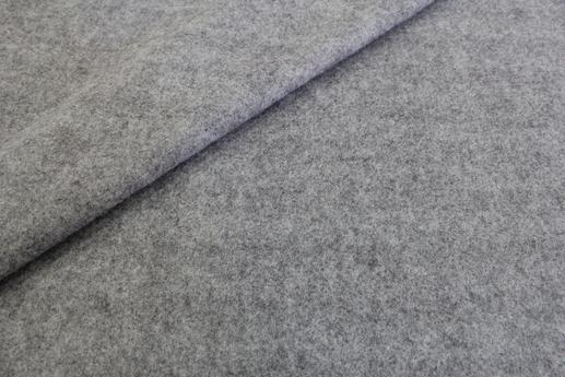 Трикотаж пальтовый (шерсть) цвет серый | Textile Plaza