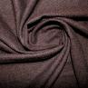 Костюмна тканина твід, колір коричневий | Textile Plaza