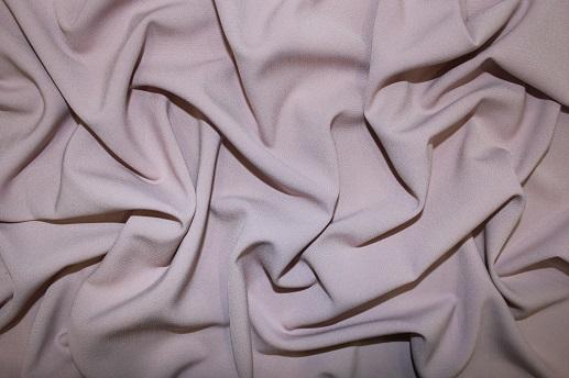 Костюмная ткань креп Rose цвет пепельно-розовый | Textile Plaza