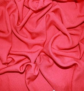 Вискоза штапель цвет красный | Textile Plaza