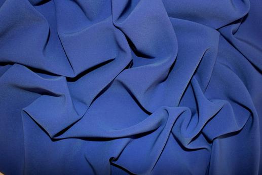 Костюмна тканина Барбі волошковий колір | Textile Plaza