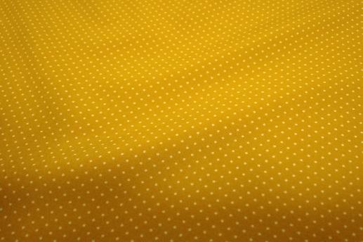Супер софт горошки, жовто-гірчичний | Textile Plaza
