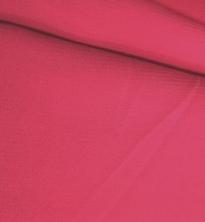 Стрейч-шифон однотонний темно-рожевий неоновий | Textile Plaza