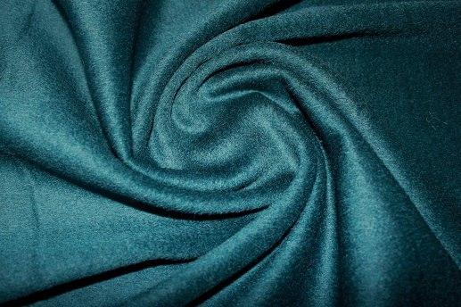 Пальтовая ткань ворс, бирюзовая | Textile Plaza