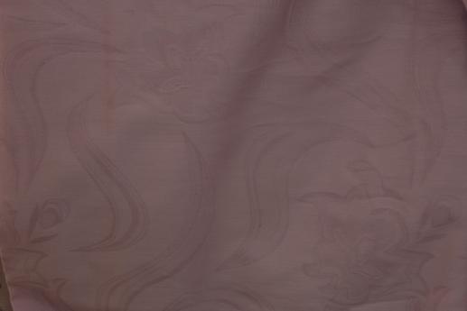 Сатин-шёлк, цветочный узор на розовом | Textile Plaza