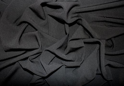 Костюмна тканина Тіар колір чорний | Textile Plaza