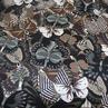 Креп шовк метелики (залишок 70см, ) | Textile Plaza