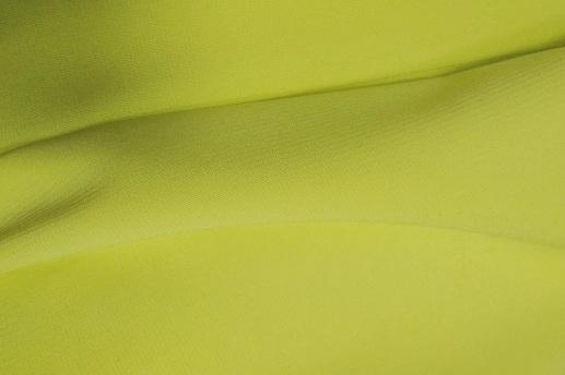 Шифон однотонный пыльно-желтый | Textile Plaza
