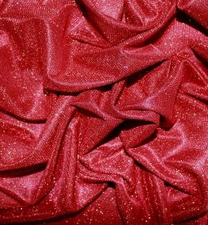Трикотаж люрекс цвет красно-теракотовый | Textile Plaza