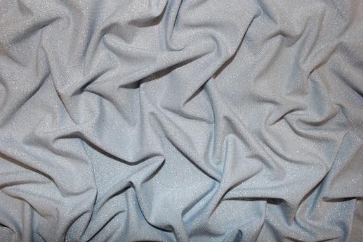 Трикотаж металлик серо-голубого цвета | Textile Plaza