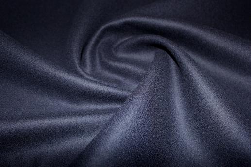Шерсть пальтовая темно-синяя | Textile Plaza