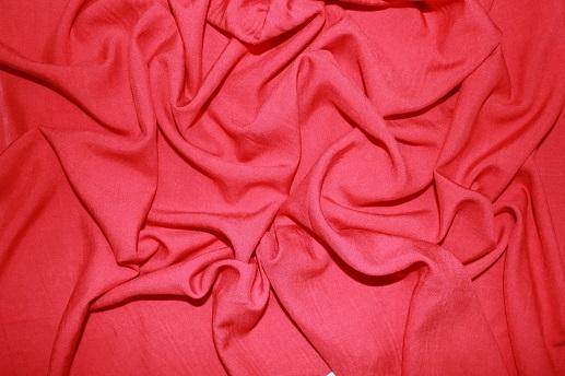 Віскоза штапель колір червоний | Textile Plaza
