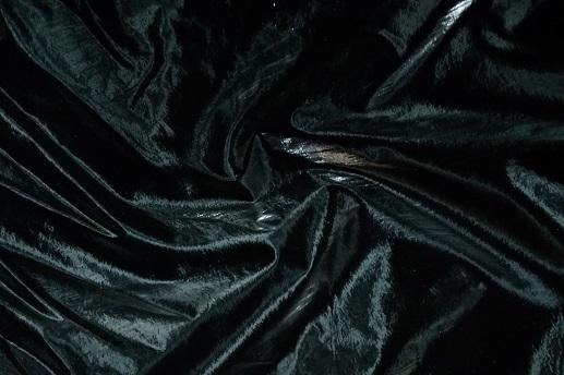 Плащевая ткань Бархатная, черный | Textile Plaza