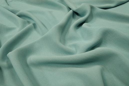 Костюмна тканина Американський Креп Жатка, петролево-блакитний | Textile Plaza