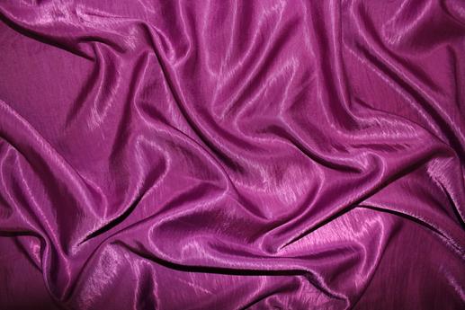 Костюмная ткань жатка, цвет фуксия | Textile Plaza