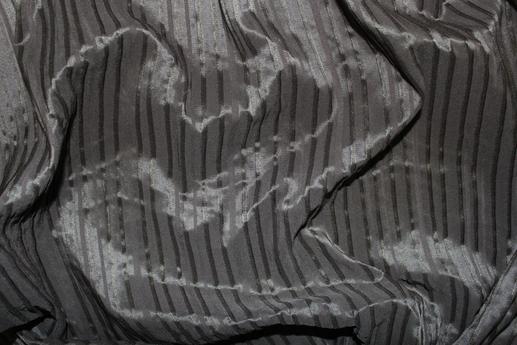 Рубашечная ткань, принт полоска, цвет коричневый | Textile Plaza