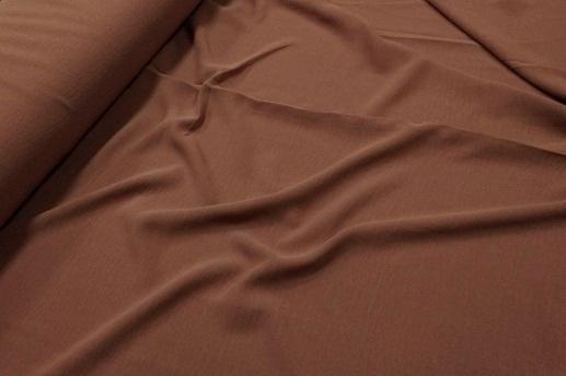 Костюмна тканина Американський Креп Жатка, холодний терракот | Textile Plaza