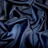 Стрейч атлас щільний, колір темно-синій | Textile Plaza