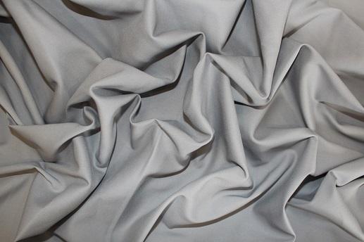 Костюмна тканина котон колір сірий | Textile Plaza