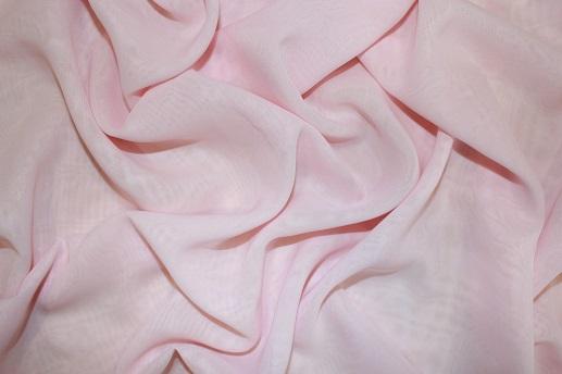 Шифон цвет нежно-розовый | Textile Plaza