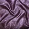 Жаккард підкладковий, візерунки бузковий колір | Textile Plaza
