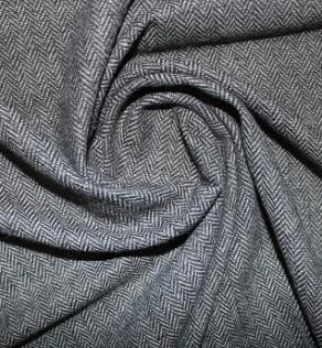 Костюмная ткань твид, цвет серый | Textile Plaza
