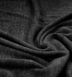 Трикотаж ангора, цвет черный | Textile Plaza