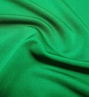 Трикотаж микромасло однотонное зеленое | Textile Plaza