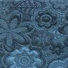 Жаккард Ferragamo голубой с цветами | Textile Plaza