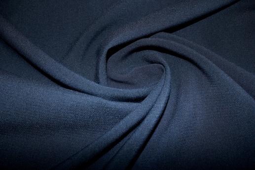 Костюмна тканина ЭСКАДА, колір темно-синій | Textile Plaza