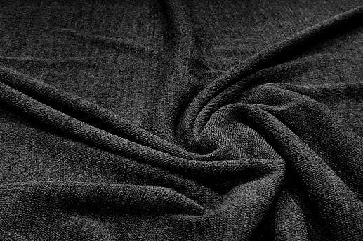 Трикотаж ангора, цвет черный | Textile Plaza