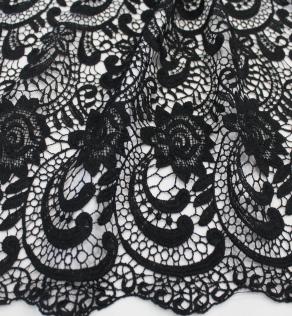 Ажур цвет черный | Textile Plaza