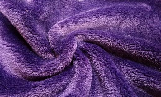 Махра Велсофт однотонная, фиолет | Textile Plaza