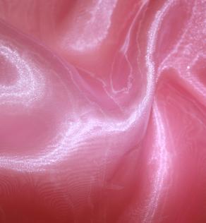 Органза, колір ніжно-рожевий | Textile Plaza
